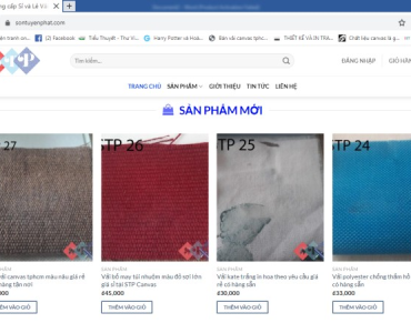 Mua vải canvas HCM, Hà Nội, Đà Nẵng ở đâu giá rẻ?
