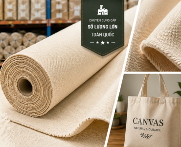 Xưởng Bán Vải Bố Vải Canvas Thô May Túi Giá Tốt Nhất