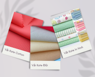 Vải Kate 100% Cotton - Xưởng Cung Cấp Vải Kate Tại Tp.HCM 