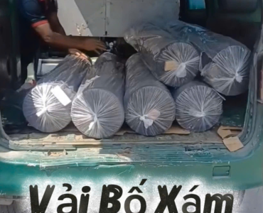 Vải Bố Xám STP1306 - Giao Khách Giá Sỉ Toàn Quốc