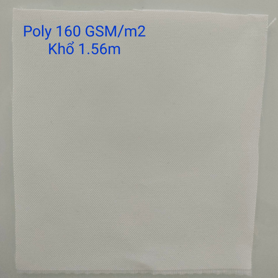 Canvas Poly Trắng – Canvas Mộc TC