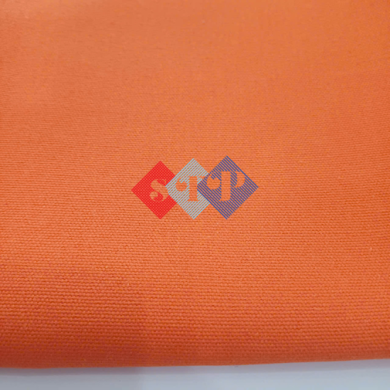 Vải Bố Màu Cam - Kho Vải Canvas Màu Cam