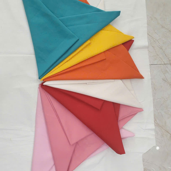 Vải Bố Canvas Hồng Đào Tươi Nhẹ Cực Hiếm