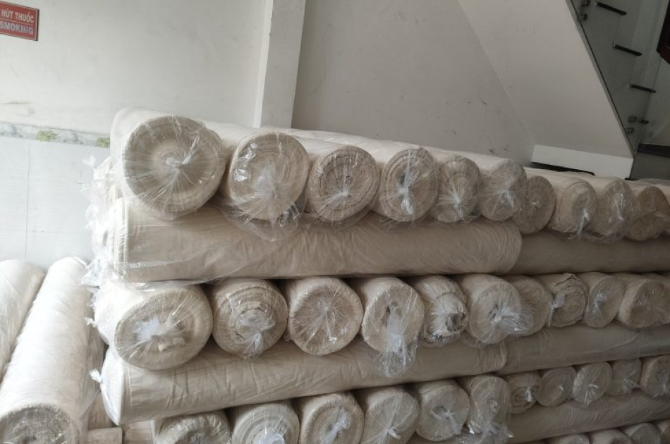 Vải Mộc Cotton 100% – Trọng Lượng 132gsm/m2