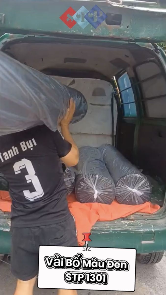 Lên hàng Vải bố giao khách