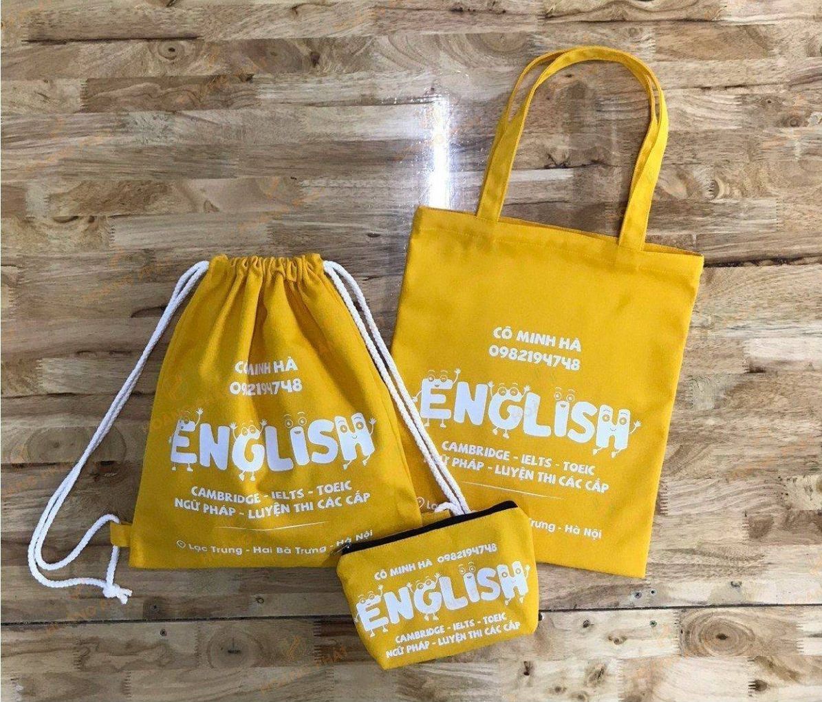 Ứng Dụng Vải Bố Màu Vàng