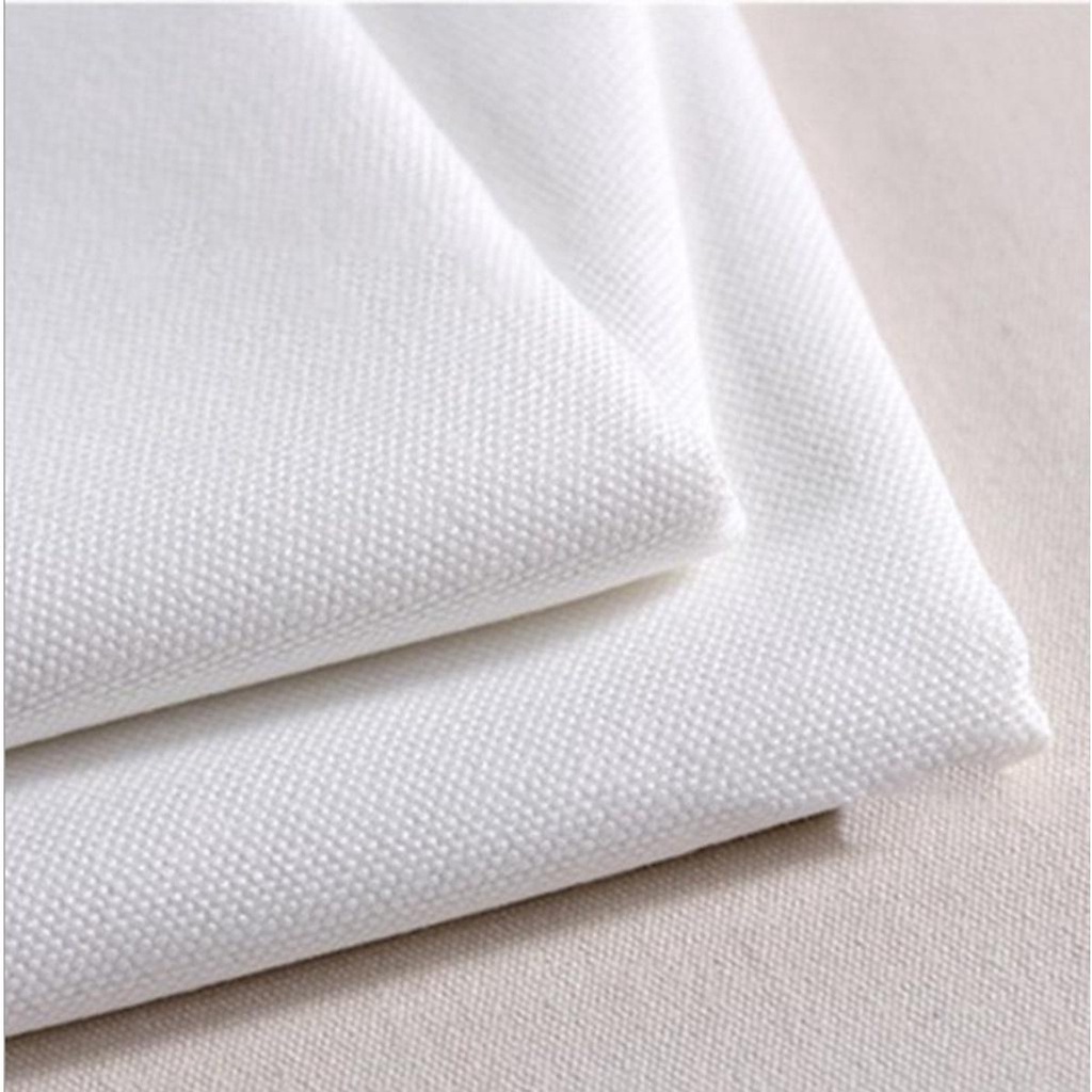 Vải Bố Nhuộm Trắng