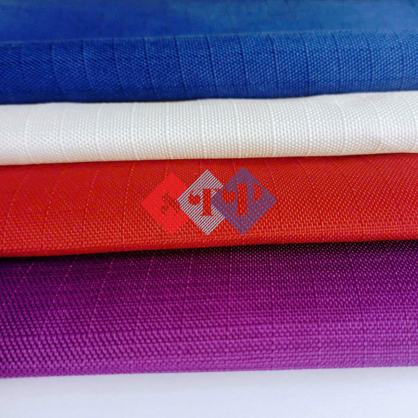 Vải Caro Cán Pu Trượt Nước Chống Thấm