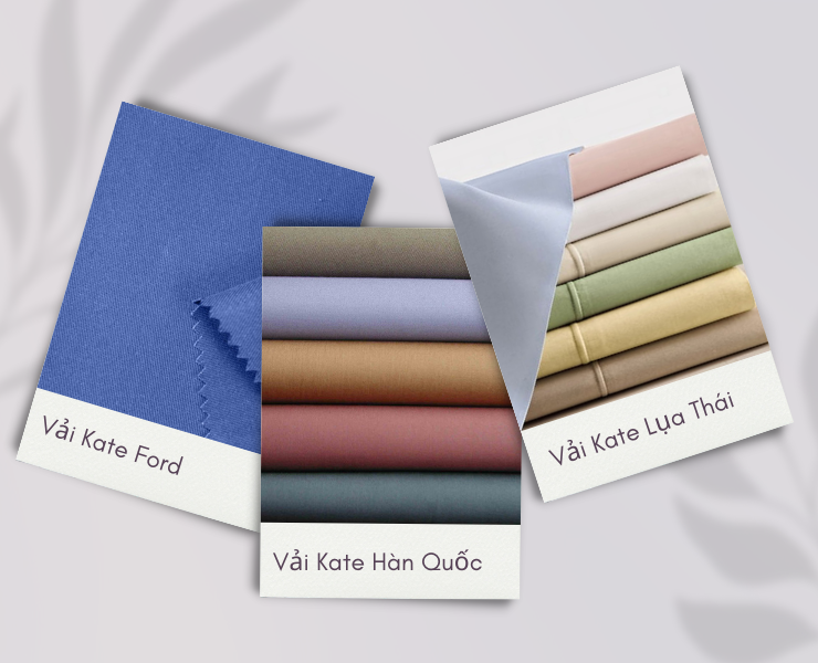 Vải Kate 100% Cotton - Xưởng Cung Cấp Vải Kate Tại Tp.HCM 