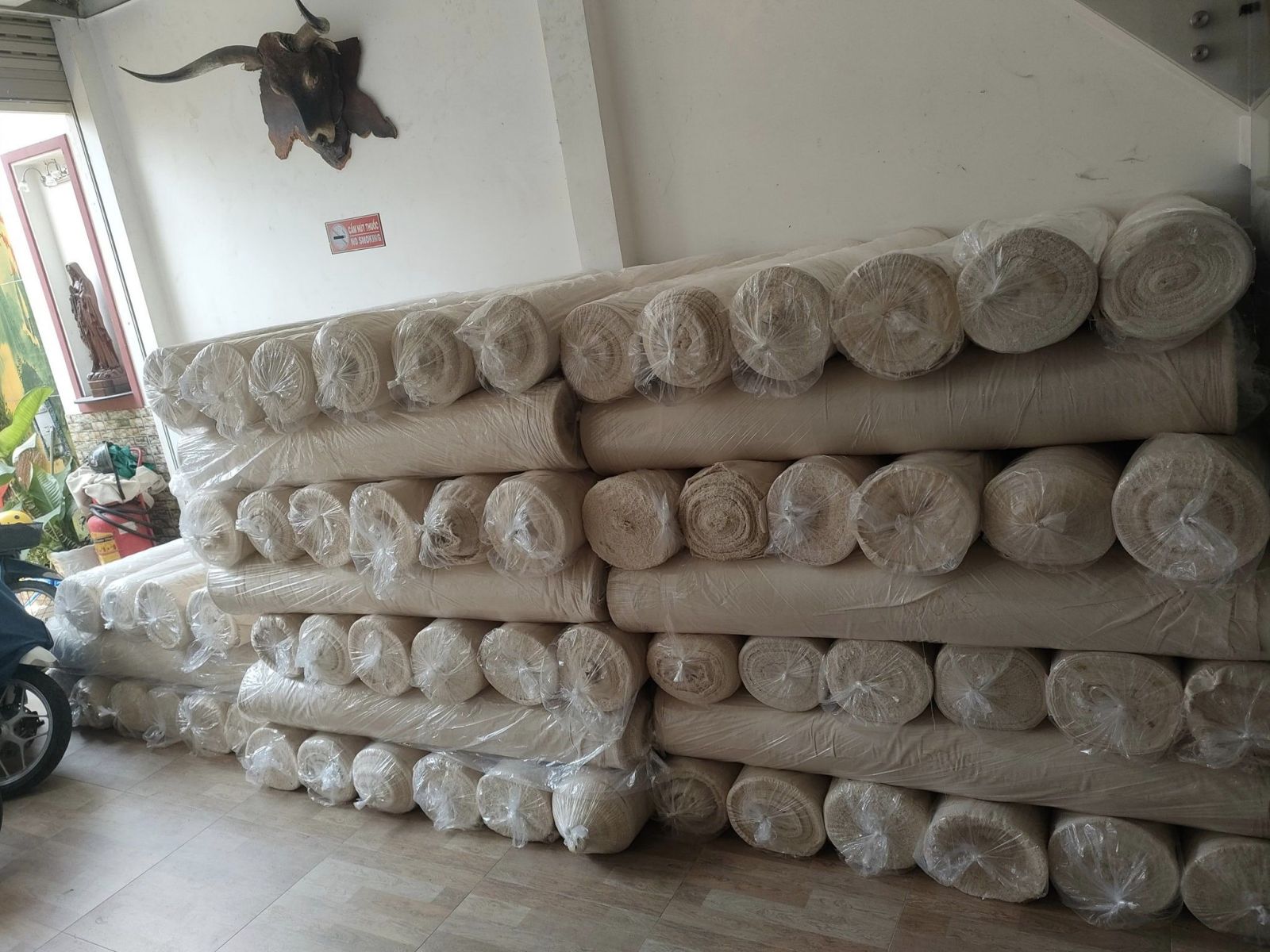 Vải Mộc Cotton 100%