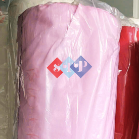 Vải Bố Canvas Hồng Đào Tươi Nhẹ Cực Hiếm