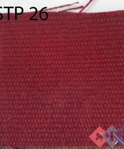 Vải bố may túi nhuộm màu đỏ sợi lớn giá sỉ tại STP Canvas